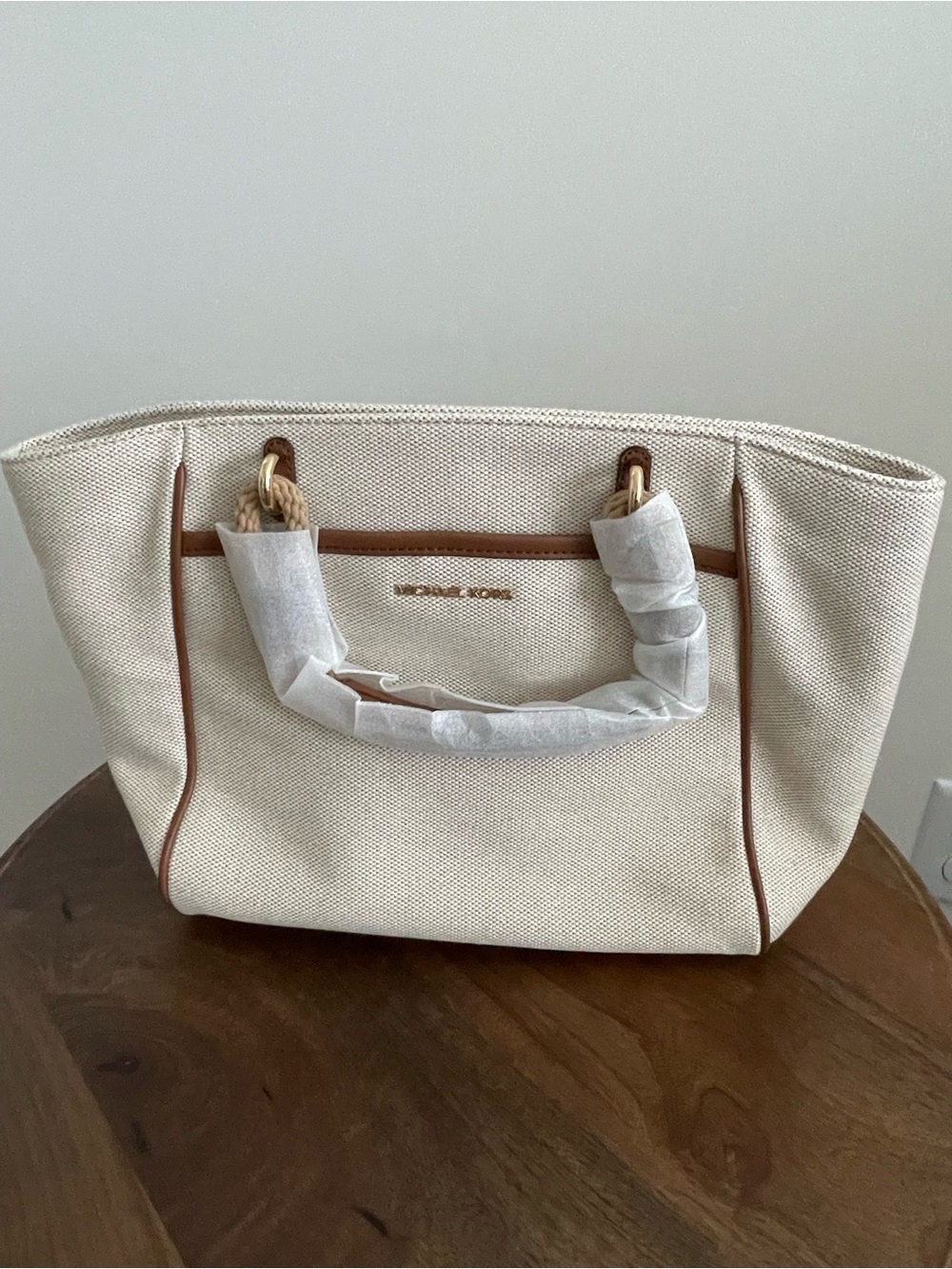 Michael Kors Talia canvas handbag crossbody